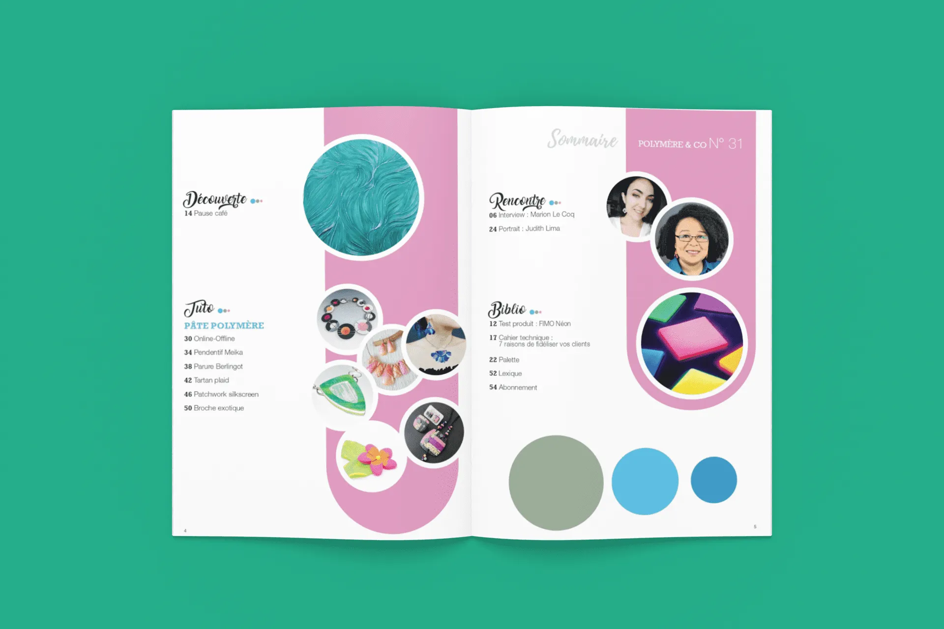 Polymere and co n°31 sommaire