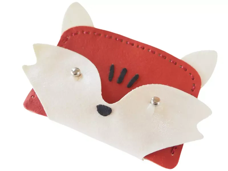 Porte monnaie en Fimo leather effect / effet cuir