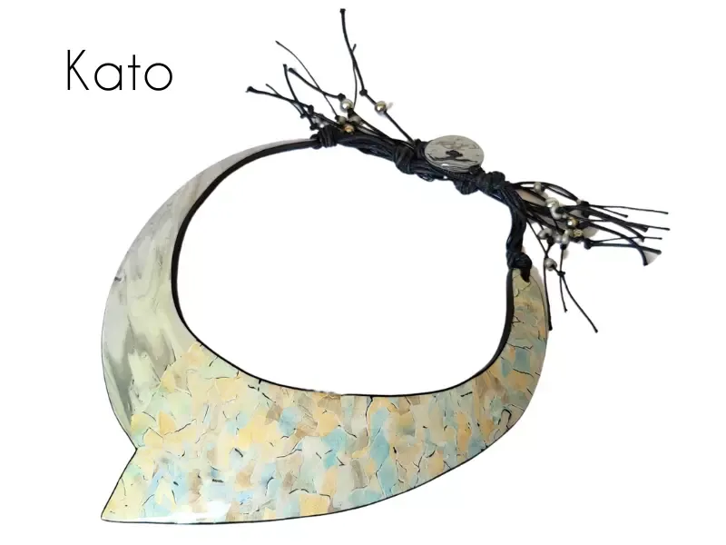 Vernis Croq tendances sur argile polymere Kato Com'une Alchimie