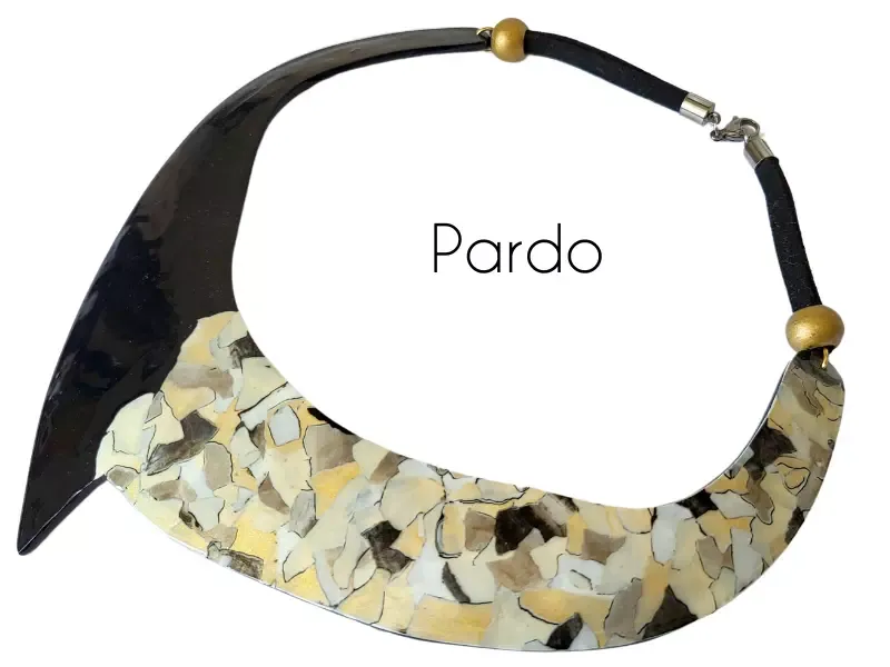 Vernis Croq tendances sur argile polymere Pardo Com'une Alchimie