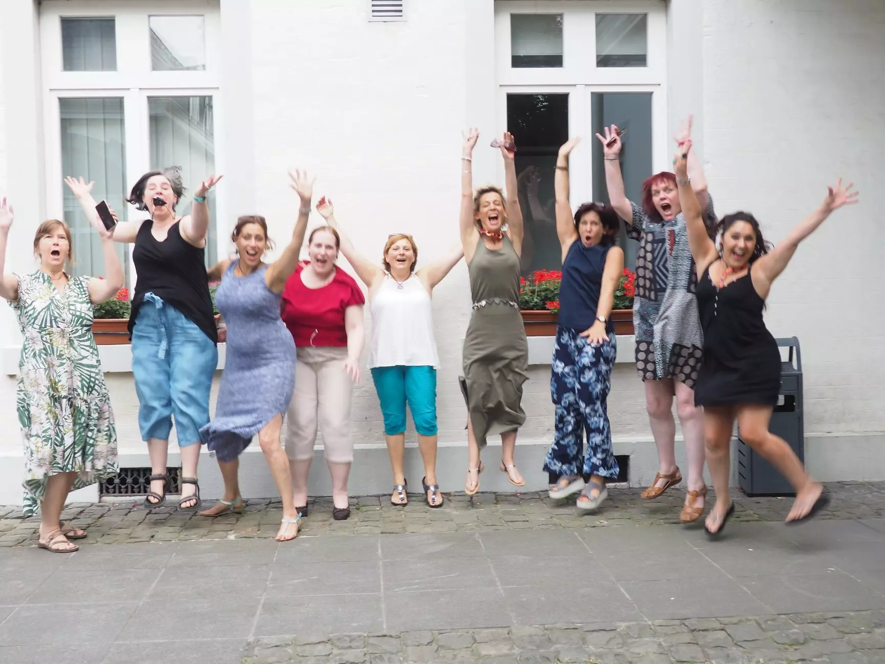 Stage-workshop-pate-polymere-Cara-Jane-Heyman-photo-de-groupe Stage workshop pate-polymere Cara Jane Heyman photo de groupe
