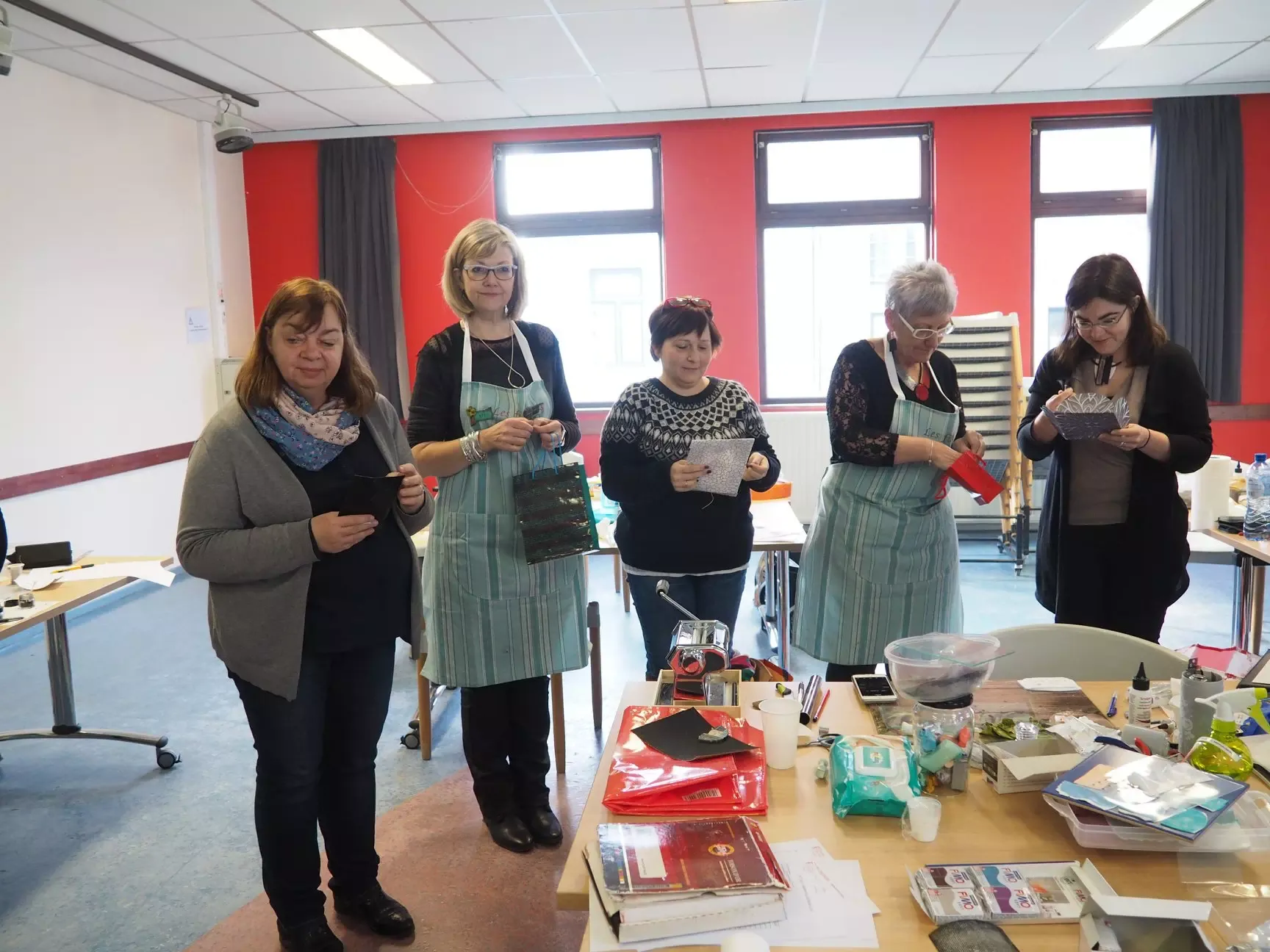 Stage workshop pate polymere echange cadeaux polymer clay Echange des cadeaux stage workshop pâte polymère